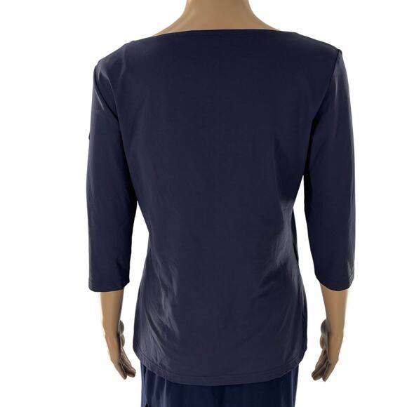Saint James Navy Blue Garde Cote III UV Protection Top - Picture 8 of 11